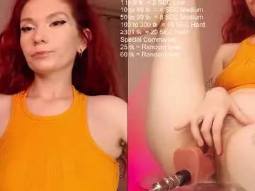 mayrumey — GOAL: full NAKED [479 tokens remaining] SPERM on PUSSY last goal) #fuckmachine #hairy #pvt #hairyarmpits #redhead