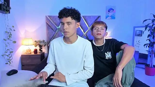 StripChat nickolas_moon is Freechat nickolas_moon — Take off shirt both